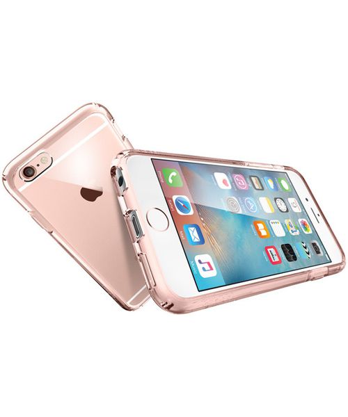 Spigen Ultra Hybrid Case Apple iPhone 6S Roze afbeelding 6