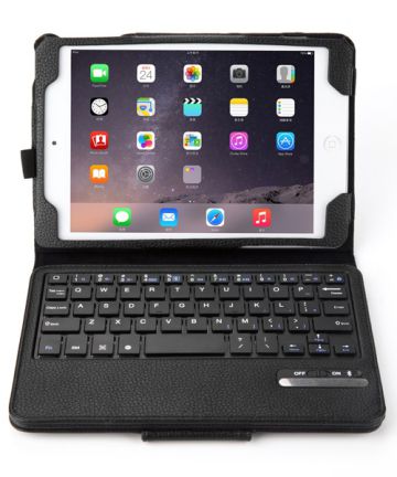 Apple iPad Mini 4 Bluetooth 3.0 Keyboard Case Zwart Hoesjes