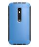 Motorola Moto G 3rd Gen Hybrid Case met Screen Protector Blauw