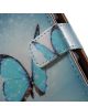 Sony Xperia Z5 Compact Wallet Case Blue Butterfly