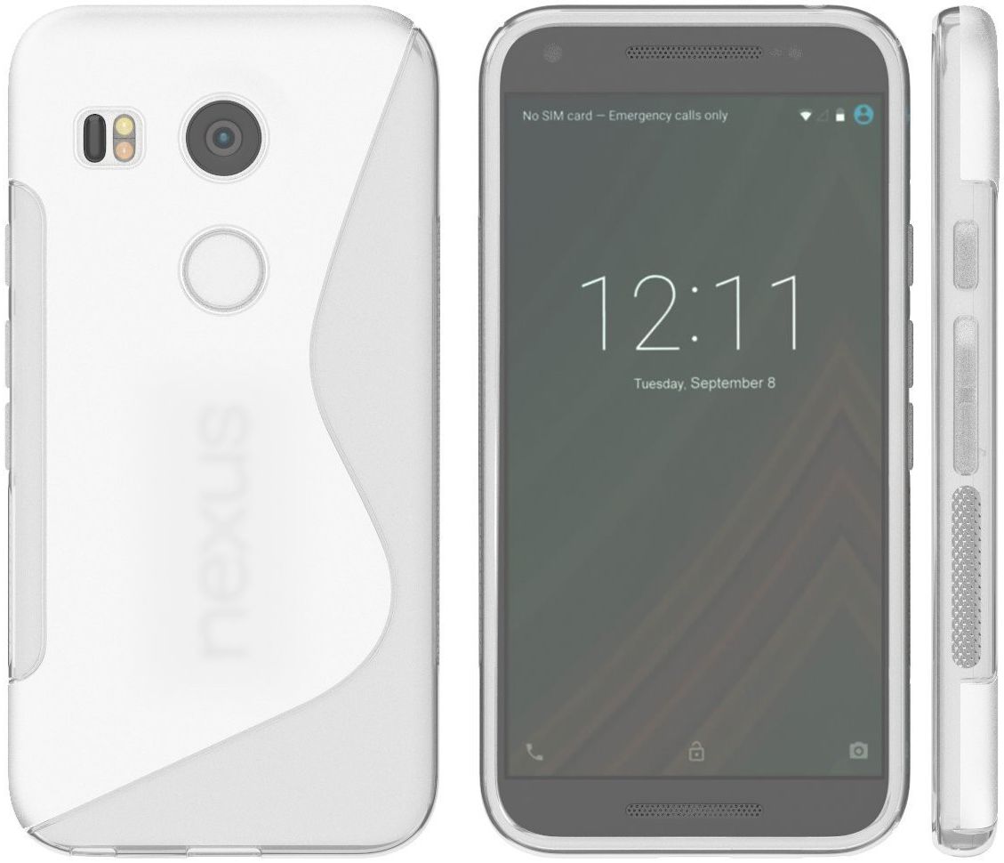 LG Nexus 5X S-Curve TPU Case Grijs afbeelding 4
