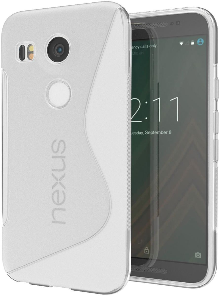 LG Nexus 5X S-Curve TPU Case Grijs afbeelding 1