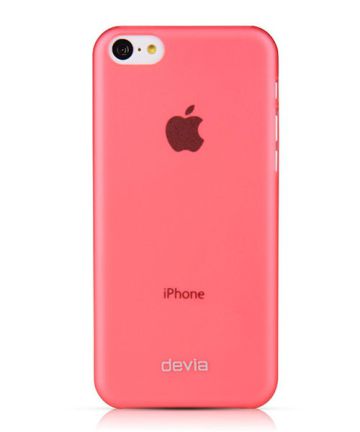 Apple iPhone 5c Hard Plastic Back Cover Rood Hoesjes