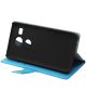 LG Nexus 5X Leather Wallet Case Blauw