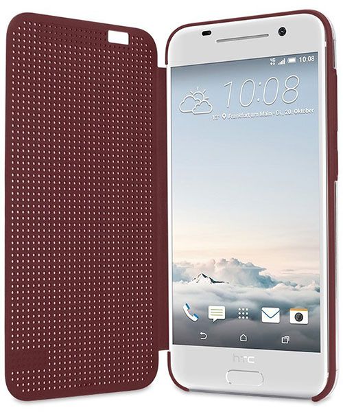 HTC One A9 Dot View Case II HC M272 Deep Garnet afbeelding 2