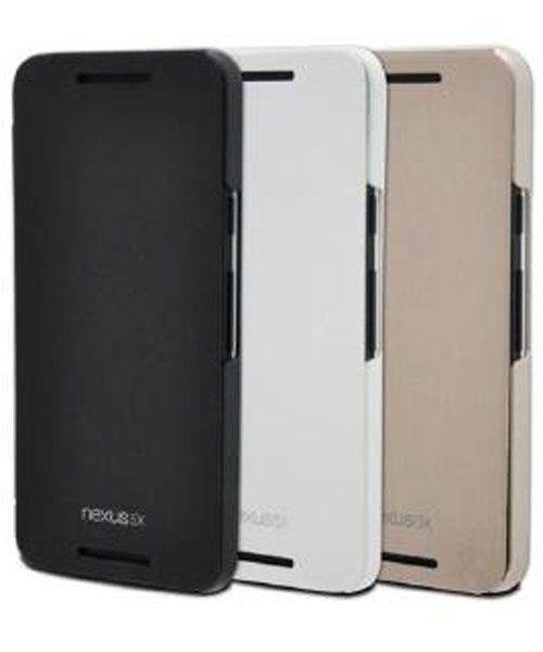Google LG Nexus 5X Quick Cover Flip Case Zwart afbeelding 2