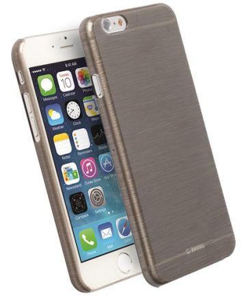 Krusell FrostCover Iphone 6(S) - Transparant / Zwart Hoesjes