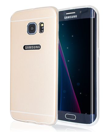 Okkes Fusion Case Samsung Galaxy S6 Edge Goud Hoesjes