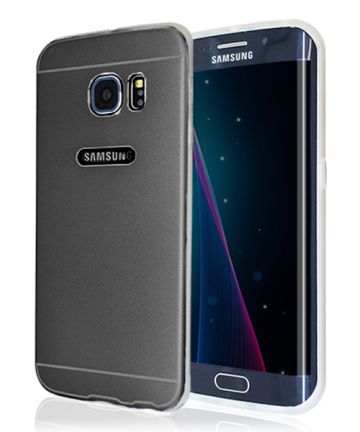 Okkes Fusion Case Samsung Galaxy S6 Edge Zwart Hoesjes