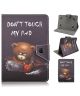 Universele Tablet Case voor 9 en 10 inch tablets Chainsaw Bear