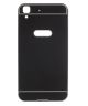 Huawei Y6 Aluminium Bumper Back Case Zwart