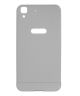 Huawei Y6 Aluminium Bumper Back Case Zilver