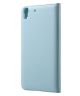 Huawei Y6 Dual Window View Case Blauw