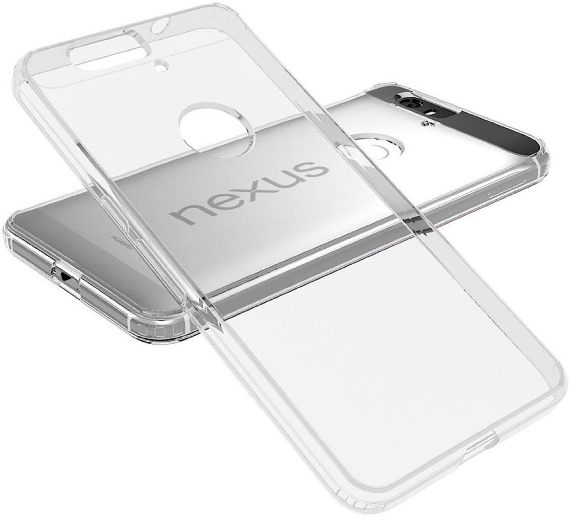Huawei Nexus 6P Transparante TPU Back Cover afbeelding 1