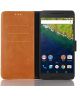 Huawei Nexus 6P Wallet Case Bruin