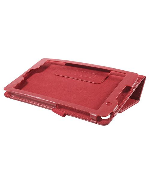 Asus ZenPad C 7.0 Litchi Flip Hoesje Rood afbeelding 2