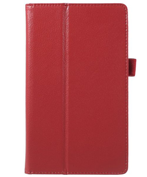 Asus ZenPad C 7.0 Litchi Flip Hoesje Rood afbeelding 3