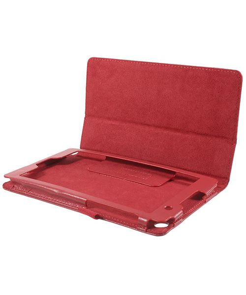 Asus ZenPad C 7.0 Litchi Flip Hoesje Rood afbeelding 5