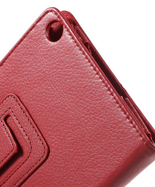 Asus ZenPad C 7.0 Litchi Flip Hoesje Rood afbeelding 6