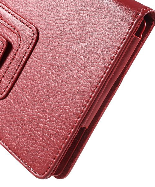 Asus ZenPad C 7.0 Litchi Flip Hoesje Rood afbeelding 8