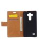 LG G4s Wallet Flip Case Stand Retro Postmark