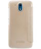 Nillkin Sparkle Series Leather Flip Case HTC Desire 526 Goud