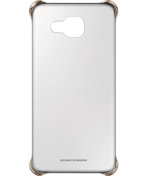 Samsung Galaxy A5 (2016) Clear Cover Goud afbeelding 4