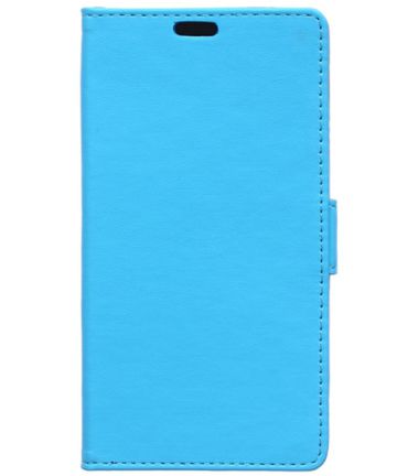 Acer Liquid Z330 Portemonnee Flip Case Blue Hoesjes