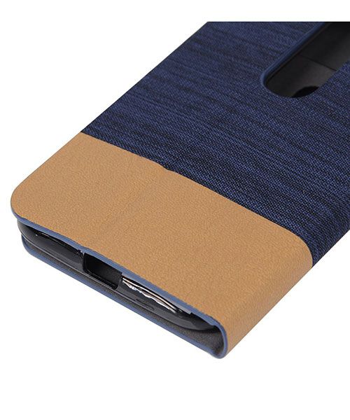 Motorola Moto G 3rd Gen Wallet Shell Blauw afbeelding 7
