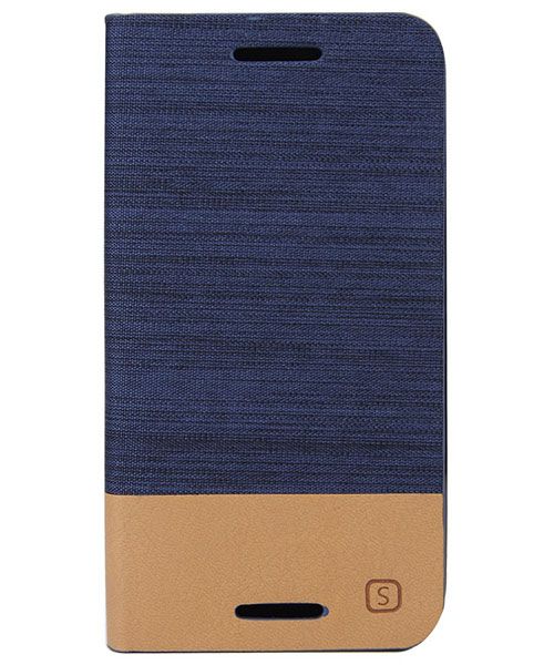 Motorola Moto G 3rd Gen Wallet Shell Blauw afbeelding 1