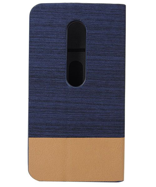 Motorola Moto G 3rd Gen Wallet Shell Blauw afbeelding 2