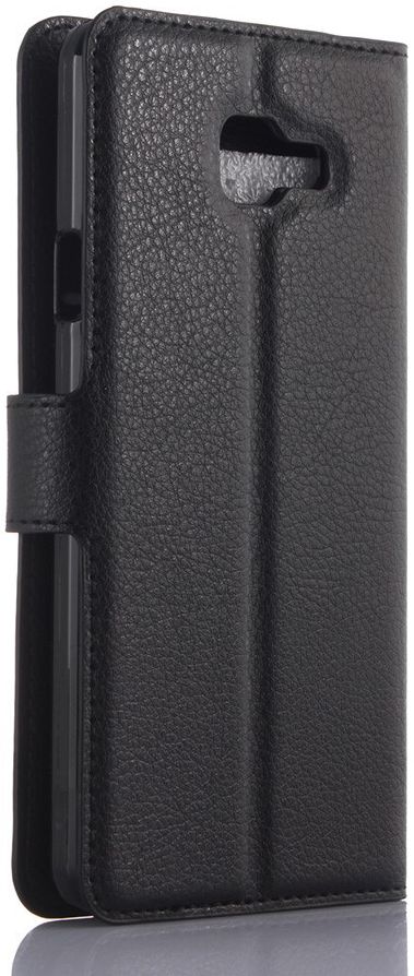 Samsung Galaxy A5 (2016) Lychee Portemonnee Case Zwart afbeelding 6
