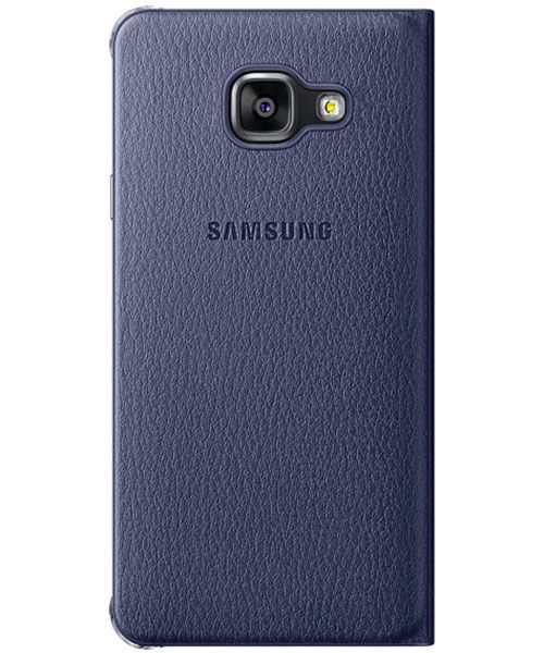 Officieel Samsung Galaxy A3 (2016) Portemonnee Hoesje Zwart afbeelding 4