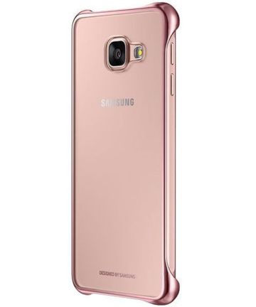 Besnoeiing Ver weg heks Samsung Galaxy A3 (2016) Clear Cover Roze Goud | GSMpunt.nl
