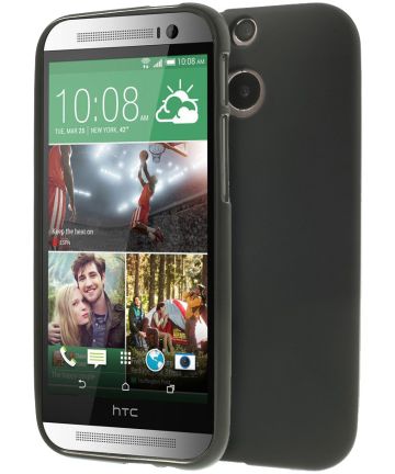 HTC One M8 TPU Hoesje Zwart Hoesjes