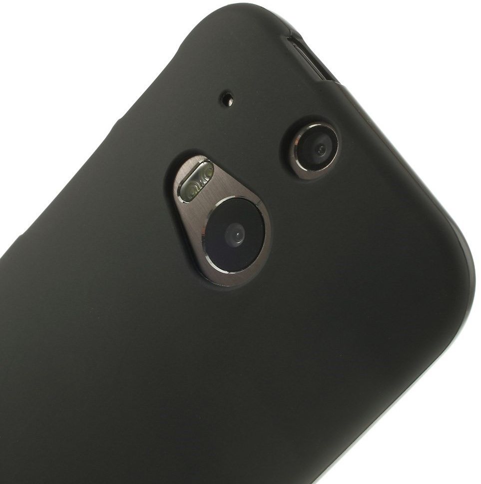HTC One M8 TPU Hoesje Zwart afbeelding 5