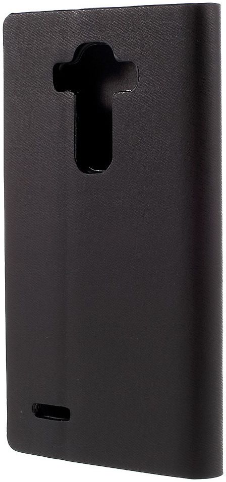 LG G4 Flip Hoesje met Accent Zwart afbeelding 2