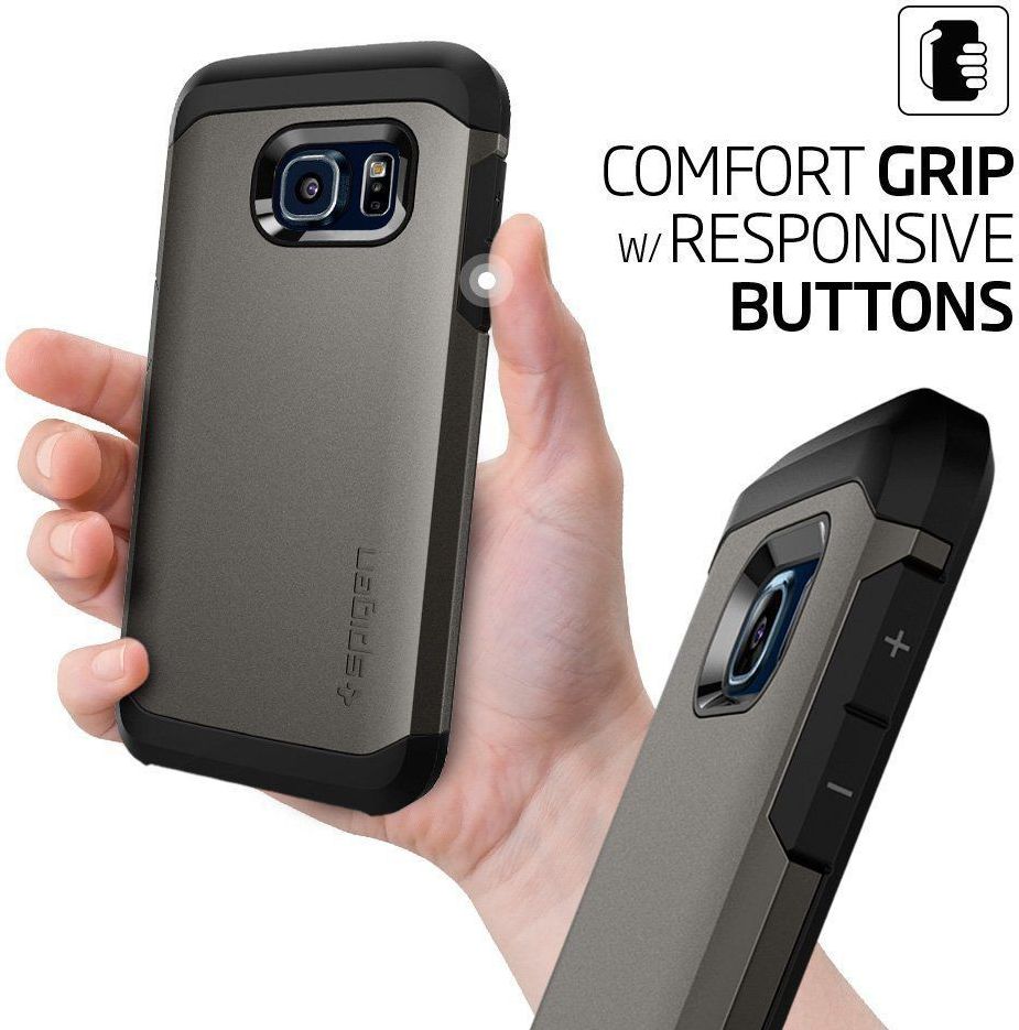 Spigen Tough Armor Case Samsung Galaxy S7 Gunmetal afbeelding 5
