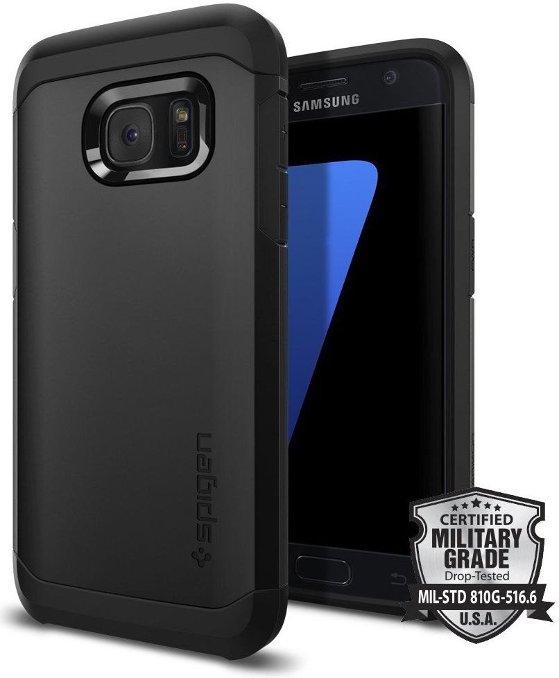 Spigen Tough Armor Case Samsung Galaxy S7 Zwart afbeelding 1
