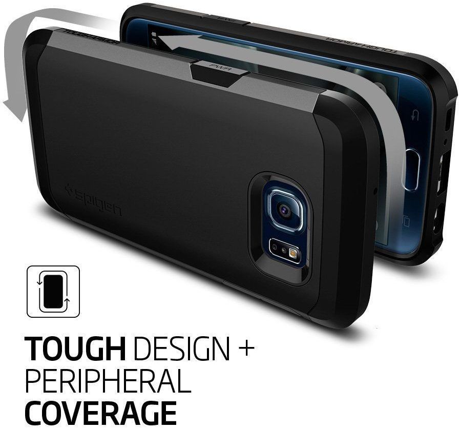Spigen Tough Armor Case Samsung Galaxy S7 Zwart afbeelding 4