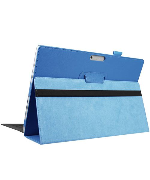 Microsoft Surface Pro 4 / 5 / 6 / 7 Standaard Hoesje Blauw afbeelding 2