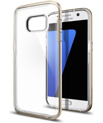Spigen Neo Hybrid Crystal Case Samsung Galaxy S7 Goud Hoesjes