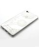 Huawei Ascend P8 Lite TPU Hoesje White Flowers