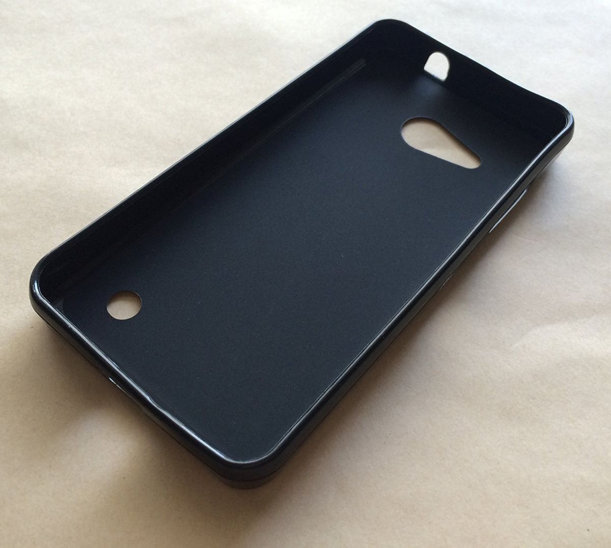 Microsoft Lumia 550 TPU Back Cover Zwart afbeelding 6