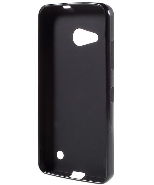 Microsoft Lumia 550 TPU Back Cover Zwart afbeelding 1