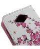 Acer Liquid Z530 Wallet Stand Case Plum Blossom