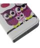Acer Liquid Z530 Wallet Stand Case Adorable Owls