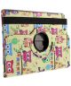 Samsung Galaxy Tab A 9.7 360 Rotary Stand Case Adorable Owls