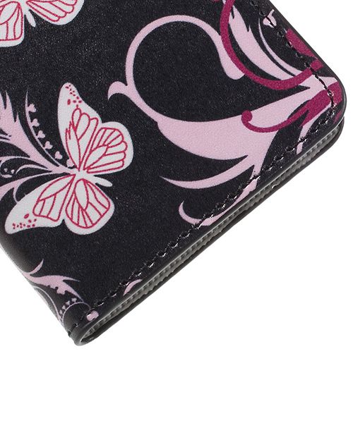 Samsung Galaxy A5 (2016) Flip Hoesje met Print Floral Butterflies afbeelding 8