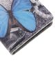 Samsung Galaxy A5 (2016) Flip Hoesje met Print Blue Butterflies